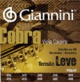 ENCORDOAMENTO GIANNINI COBRA TENSÃO LEVE PARA VIOLA